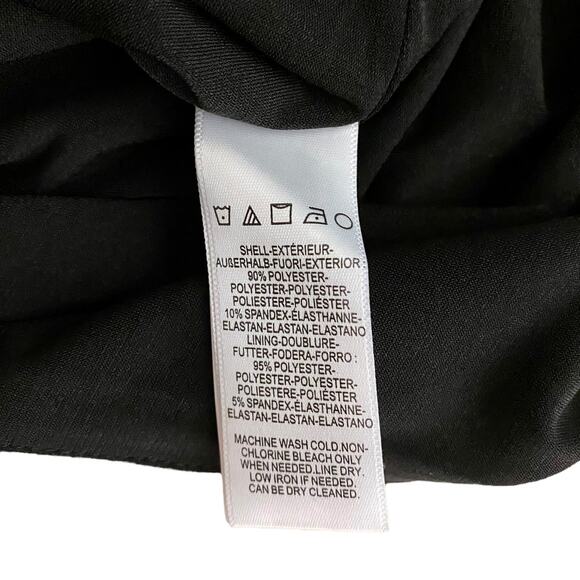 Dress The Population Martine Dress Black Women's Size Extra Large - Picture 10 of 11